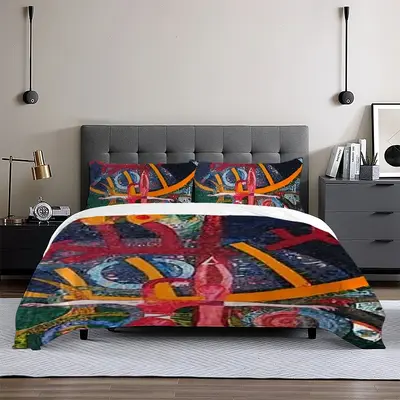 Caryatids 3-Piece Bedding Set