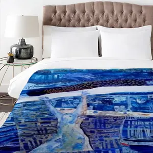 True Blue 3-Piece Bedding Set