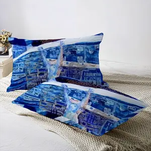 True Blue 3-Piece Bedding Set