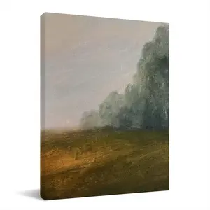 Atmospheric Landscape Canvas Decorative Painting (Multi-Size, Vertical)