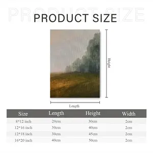 Atmospheric Landscape Canvas Decorative Painting (Multi-Size, Vertical)