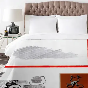 Hieroglyphic Silence 3-Piece Bedding Set