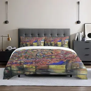 Sydney On Rainy Night 3-Piece Bedding Set