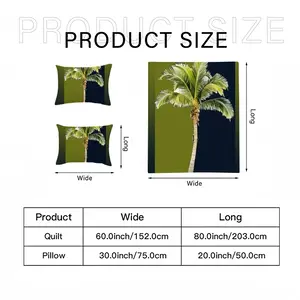 Palm S 3-Piece Bedding Set