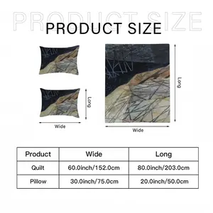 Message Series 2B 3-Piece Bedding Set