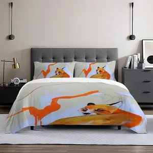 Foxes On The Road 3-Piece Bedding Set