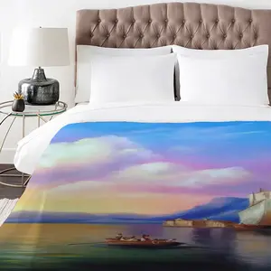 Italian Sea Landscape 3-Piece Bedding Set