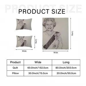 Queen Elizabeth Ii 3-Piece Bedding Set