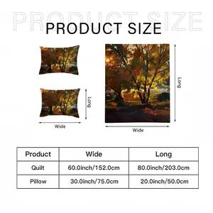 Autumn Sunset 3-Piece Bedding Set