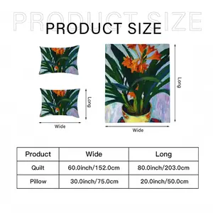 Clivia 3-Piece Bedding Set