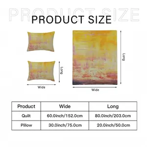 Lack Of Rainfall 3-Piece Bedding Set