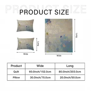 “Heart Of Perfect Wisdom Sutra” 3-Piece Bedding Set