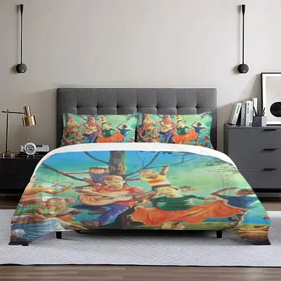 We All Sing One Song 3-Piece Bedding Set