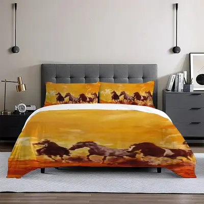 Fire In The Meadow 3-Piece Bedding Set