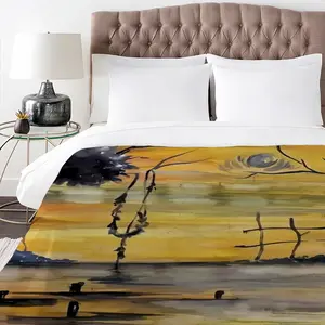 Village In Amber 3-Piece Bedding Set