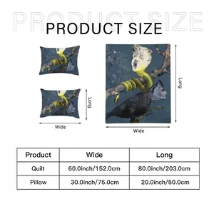 Worm 3-Piece Bedding Set