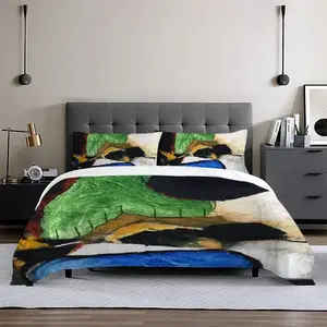 Half Black Utopia 3-Piece Bedding Set