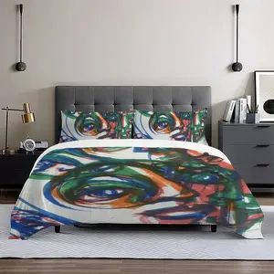 Closed Circle 3-Piece Bedding Set