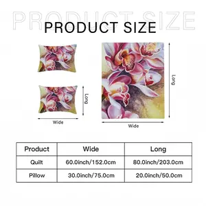 Orchid 3-Piece Bedding Set