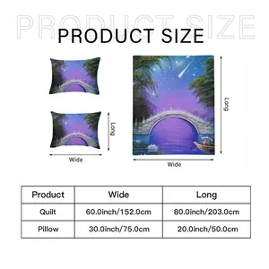 Mystery Of The Night 3-Piece Bedding Set