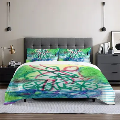 Everyday Micro-Scenes 036 3-Piece Bedding Set