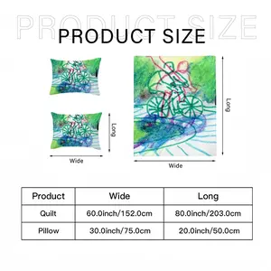 Everyday Micro-Scenes 036 3-Piece Bedding Set