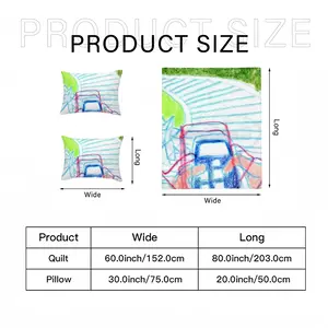 Everyday Micro-Scenes 022 3-Piece Bedding Set