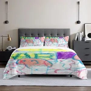 Everyday Micro-Scenes 020 3-Piece Bedding Set