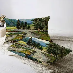 Scenic Mountain River 3-Piece Bedding Set