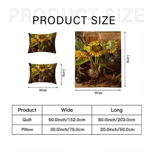 My Sunflowers 3-Piece Bedding Set