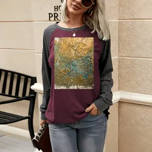 Women Network Two-tone Crew Neck T-Shirt