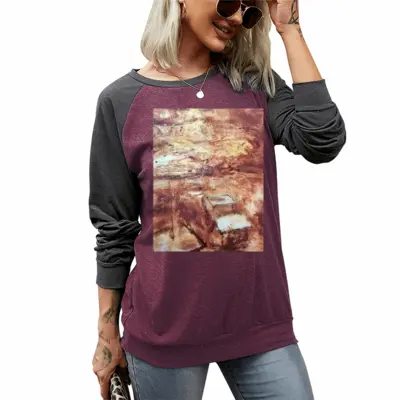 Women Firestorm Two-tone Crew Neck T-Shirt