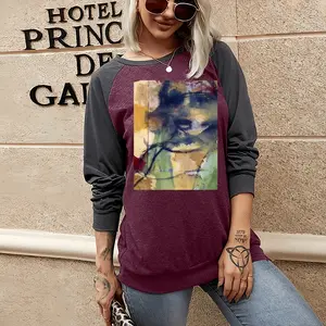 Women Faraway Two-tone Crew Neck T-Shirt