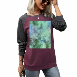 Women Growth 74 Seconds Two-tone Crew Neck T-Shirt