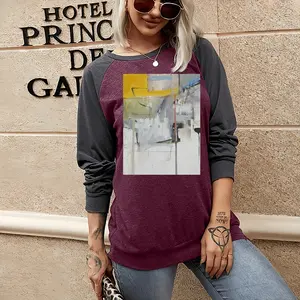 Women Montana Two-tone Crew Neck T-Shirt