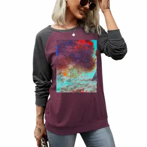 Women Aphrodite Two-tone Crew Neck T-Shirt