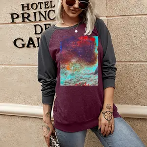 Women Aphrodite Two-tone Crew Neck T-Shirt