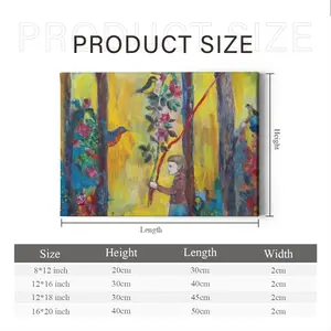 Angel Of Forest Canvas Decorative Painting (Multi-Size, Transverse)