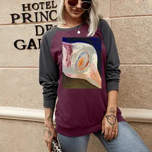 Women Inferno Two-tone Crew Neck T-Shirt