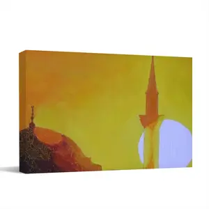 Sunset In Istanbul Canvas Decorative Painting (Multi-Size, Transverse)