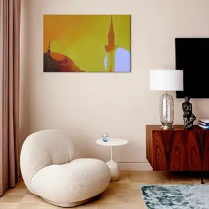 Sunset In Istanbul Canvas Decorative Painting (Multi-Size, Transverse)