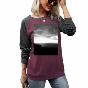 Women Sun Spot From Dunnet Head Two-tone Crew Neck T-Shirt