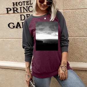 Women Sun Spot From Dunnet Head Two-tone Crew Neck T-Shirt