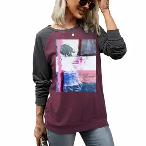 Women Vietnam 4 Two-tone Crew Neck T-Shirt