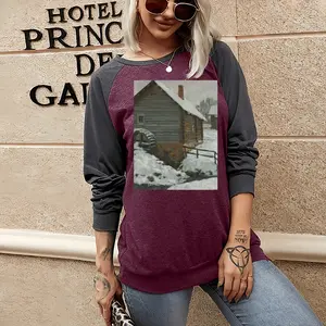 Women Old Mill Two-tone Crew Neck T-Shirt