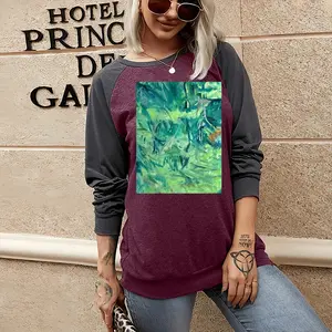 Women Grove Two-tone Crew Neck T-Shirt