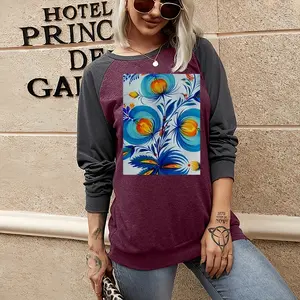 Women Hopeful Two-tone Crew Neck T-Shirt