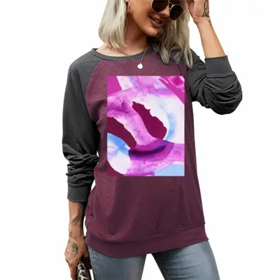 Women Siren Two-tone Crew Neck T-Shirt