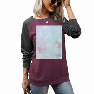 Women Forgiveness Two-tone Crew Neck T-Shirt