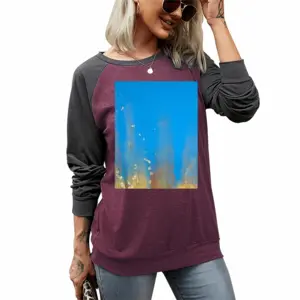 Women Gold Reef Two-tone Crew Neck T-Shirt